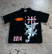 Load image into Gallery viewer, Chosen One Black Button-Up
